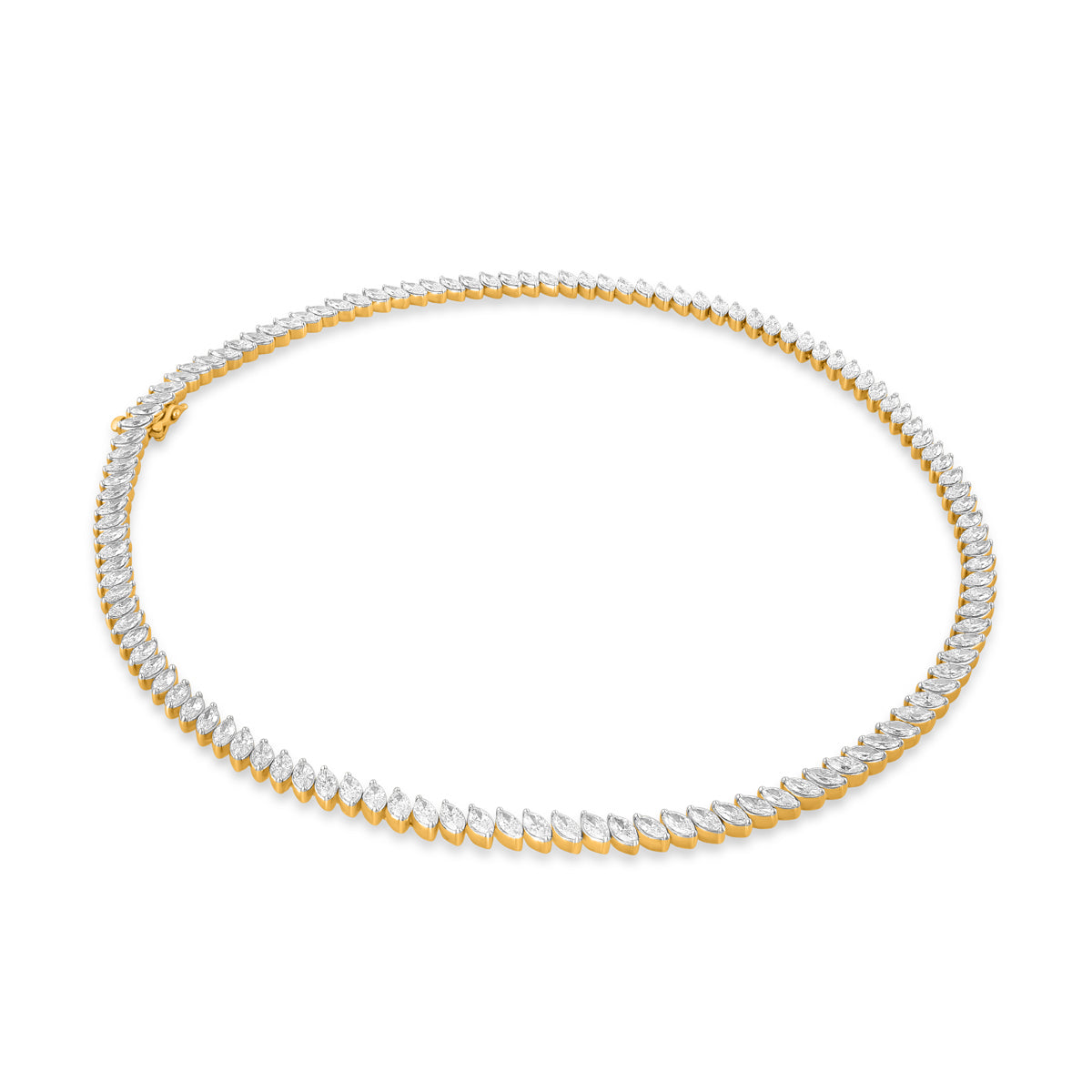 Aukera-Enchanting Aura Diamond Necklace