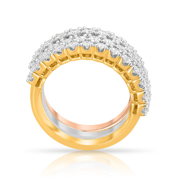 Aukera Lab Grown Diamonds-Infinite Stackable Allure Band