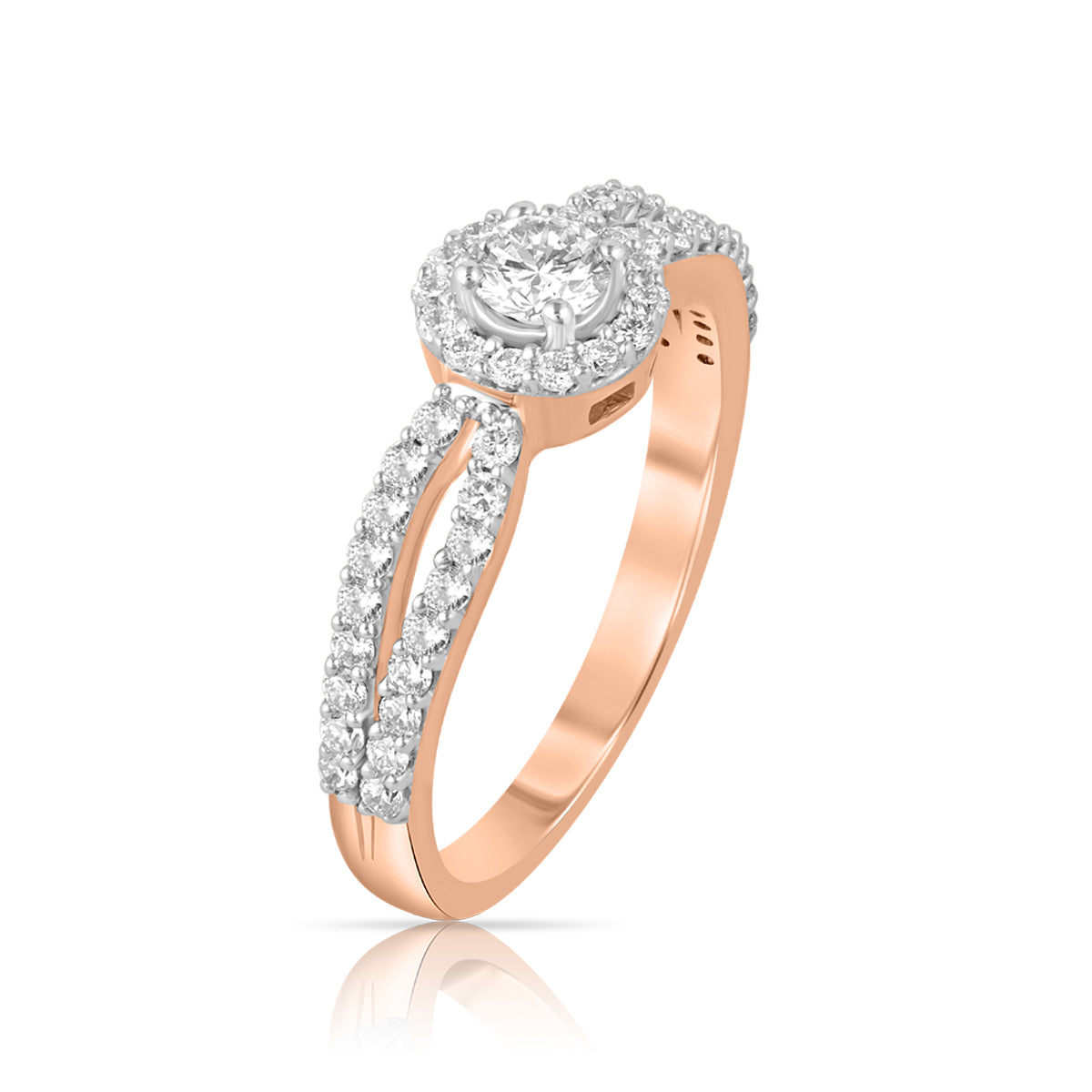 Aukera-Mystic Diamond Engagement Ring