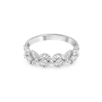 Aukera-Timeless Floral Treasures Diamond Eternity Band