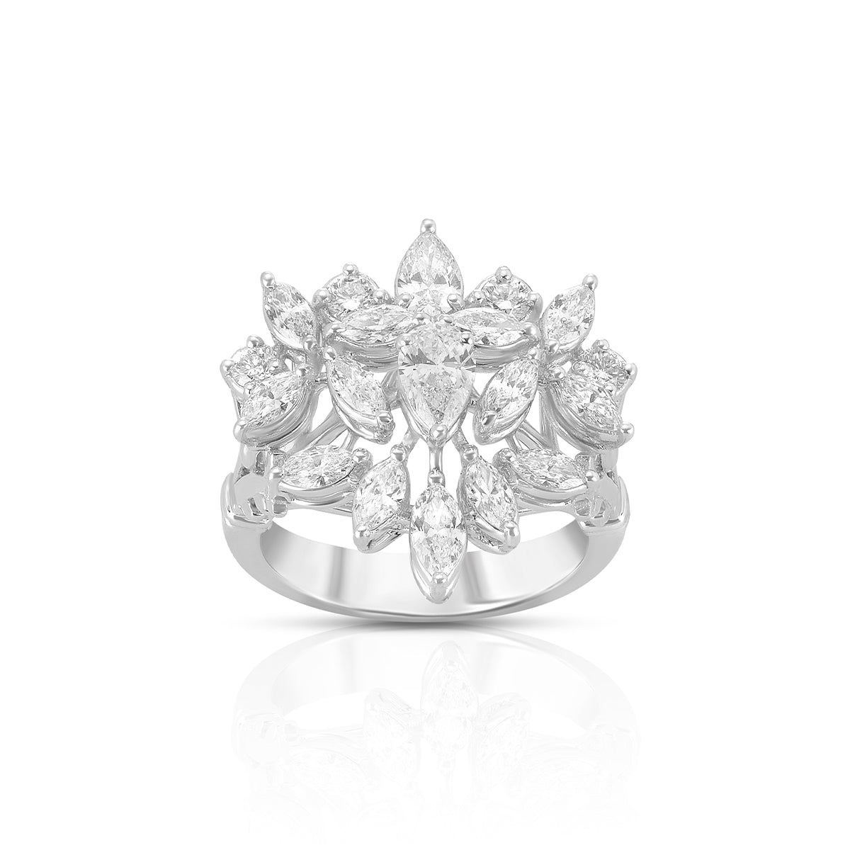 Aukera Lab Grown Diamonds - Showstopper Cocktail Ring