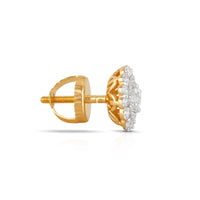Aukera-Heavenly Brilliance Solitaire Stud Earrings