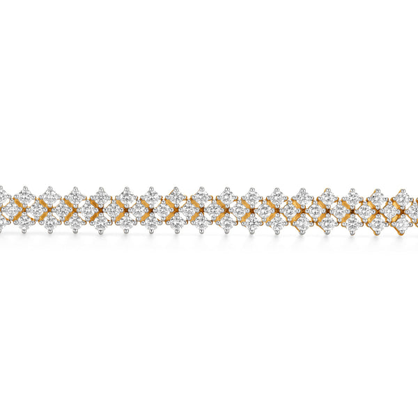Aukera Lab Grown Diamonds-Cascade Diamond Bracelet