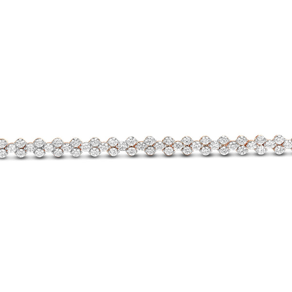 Aukera Lab Grown Diamonds-Rosâ€š Harmony Eternity Bracelet