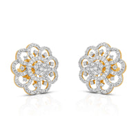 Aukera - Golden Petal Cluster Studs