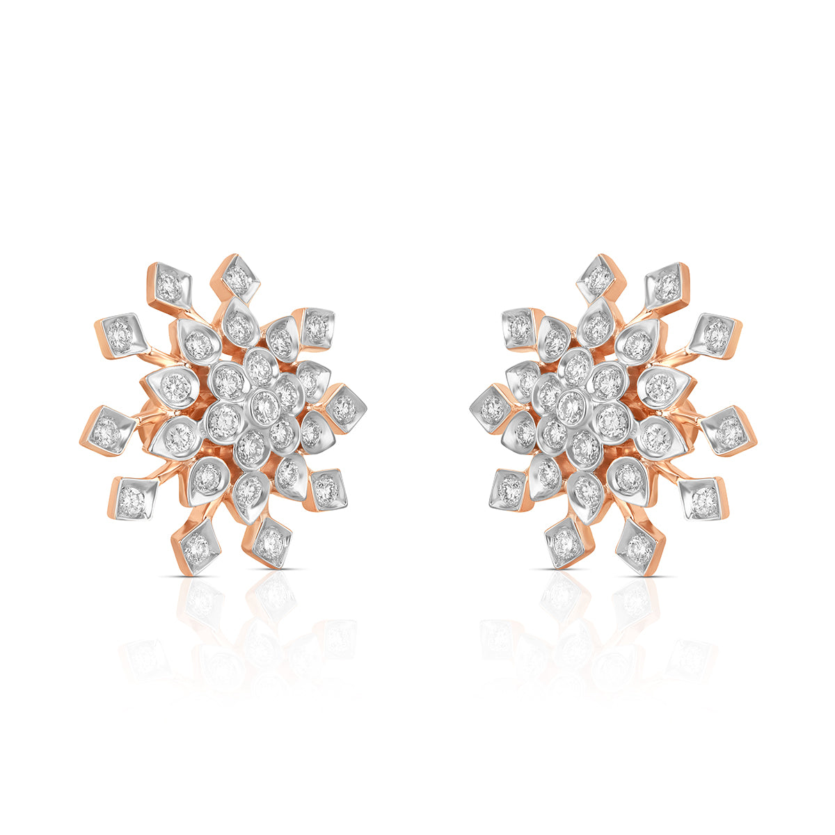 Aukera Lab Grown Diamonds-Galaxy Glitter Earrings
