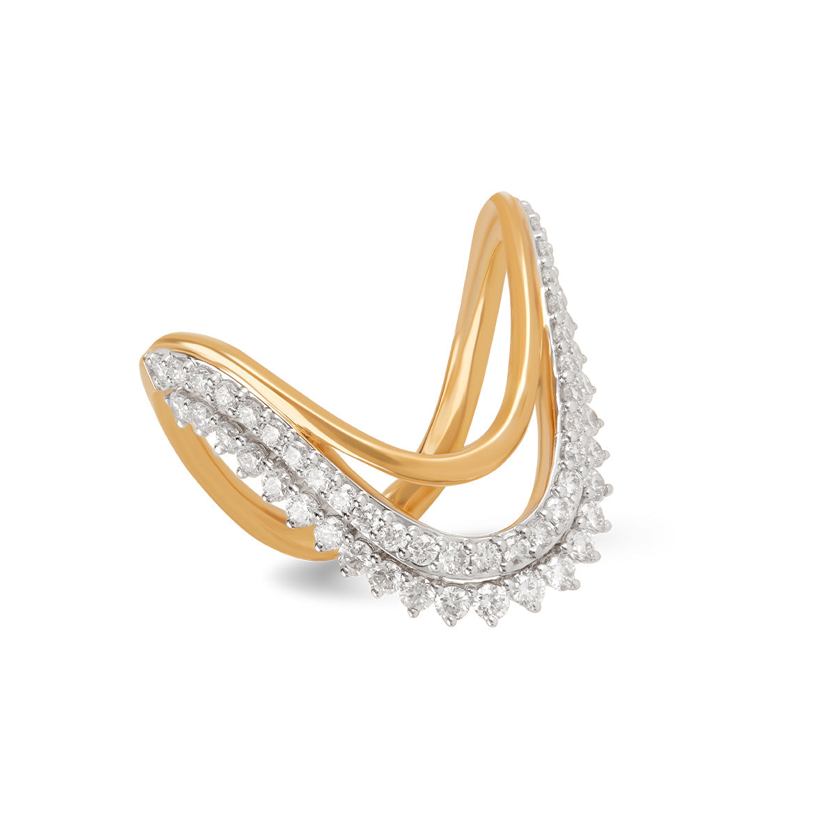 Aukera-Contour Vanki Diamond Ring