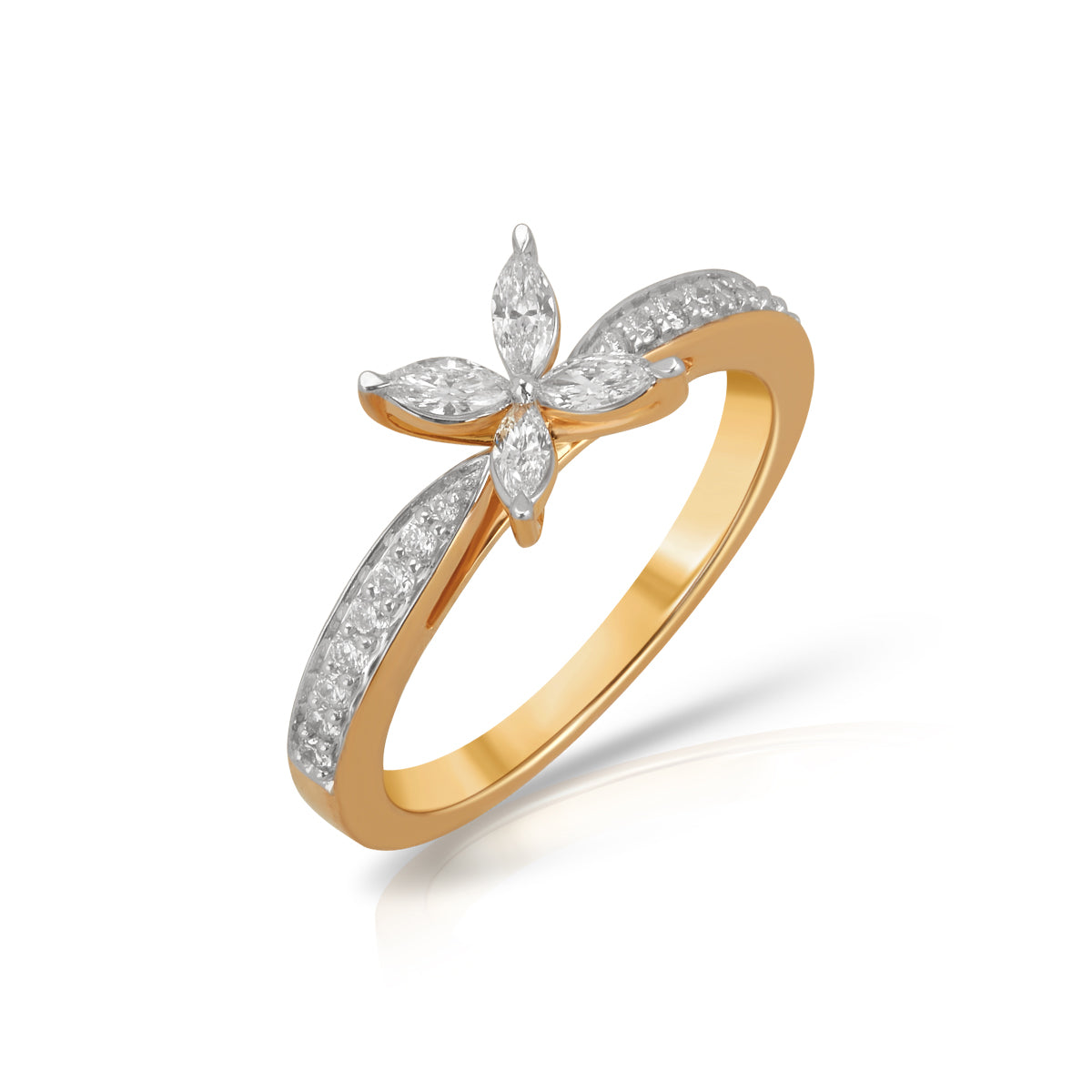 Aukera - Enchanted Butterfly Allure Marquise Diamond Ring