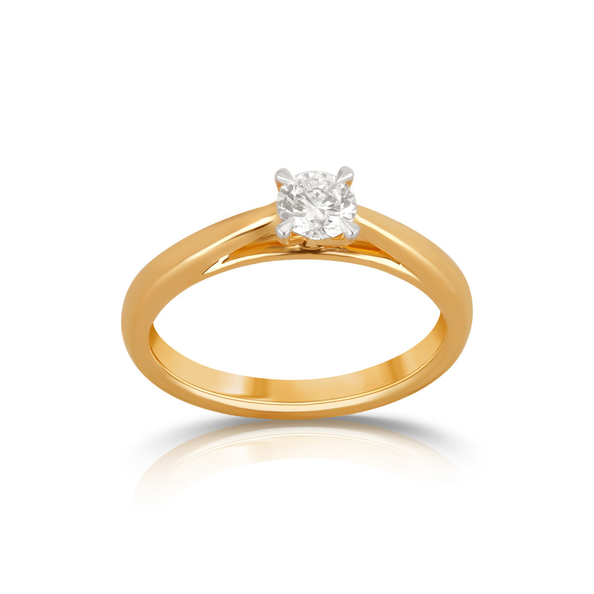 Aukera-Starlet Spark Solitaire Ring