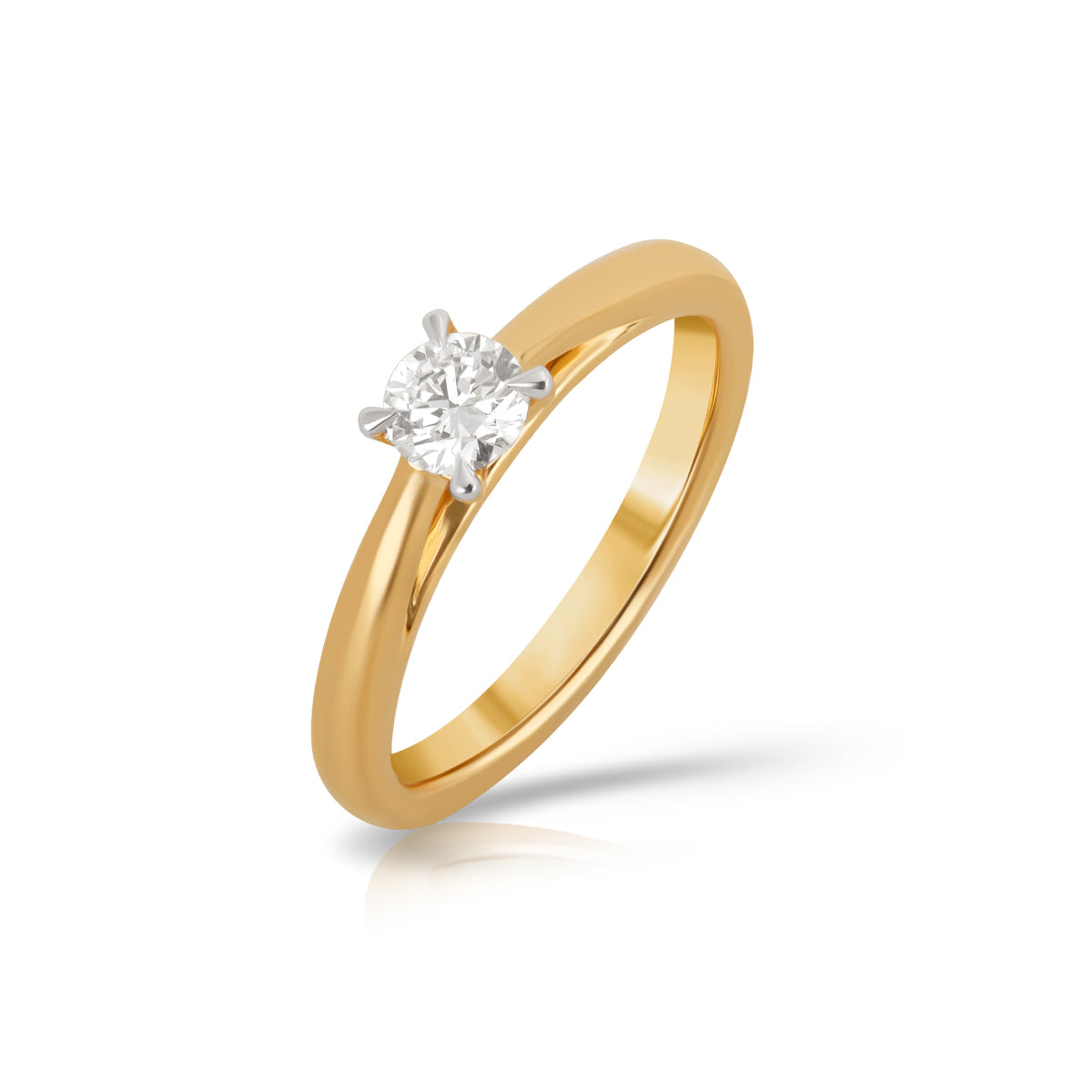 Aukera - Starlet Spark Solitaire Ring