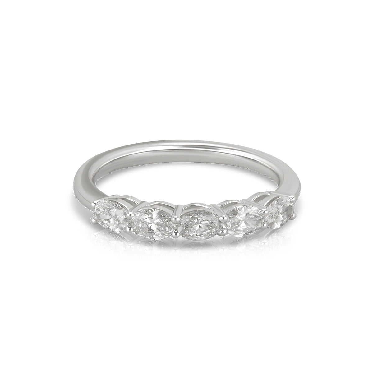 Aukera - Whispering Perpetuity White Gold Diamond Ring