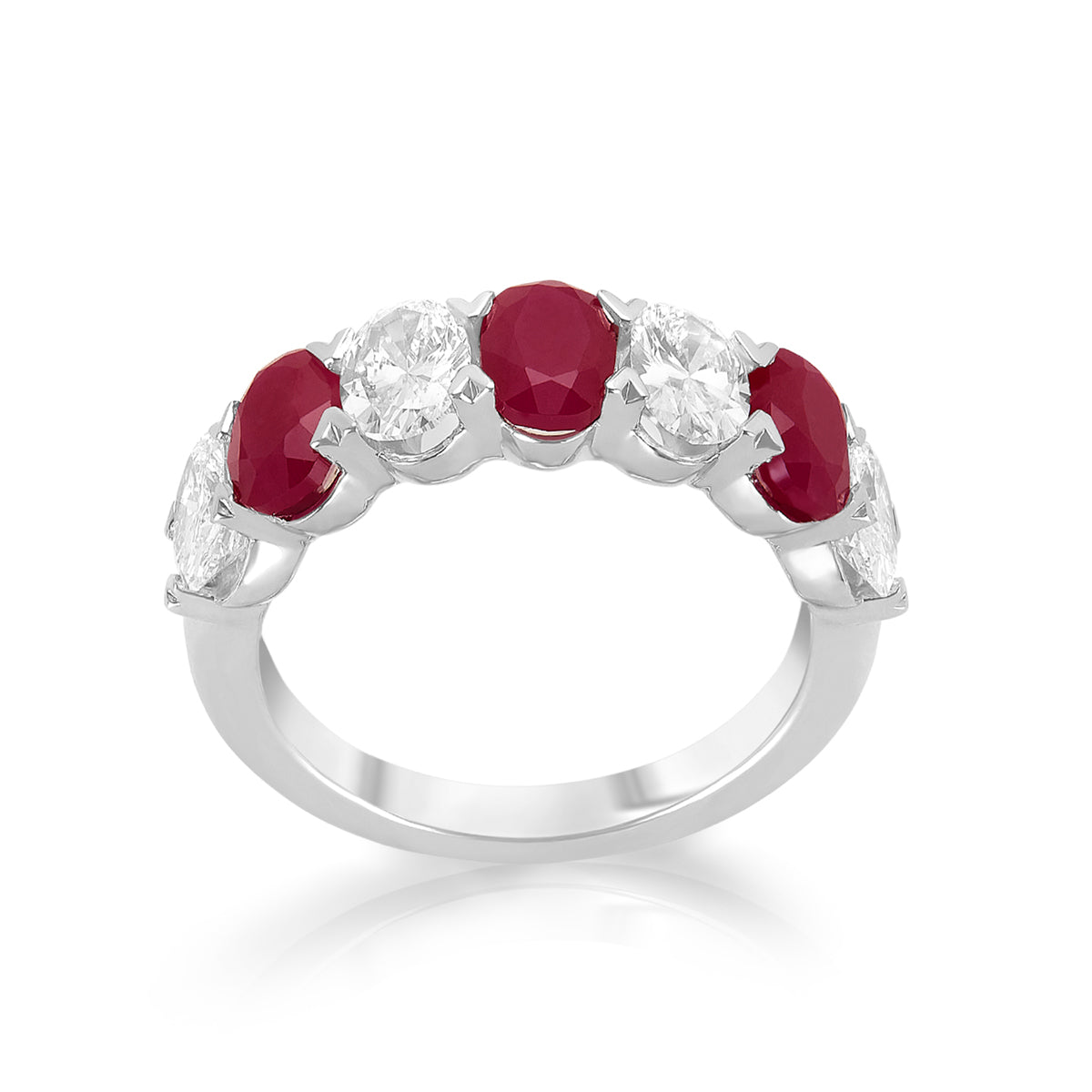 Aukera - Radiant Ruby Bloom Ring