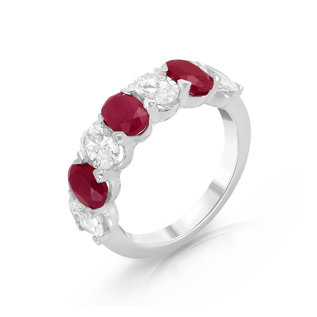 Aukera - Radiant Ruby Bloom Ring